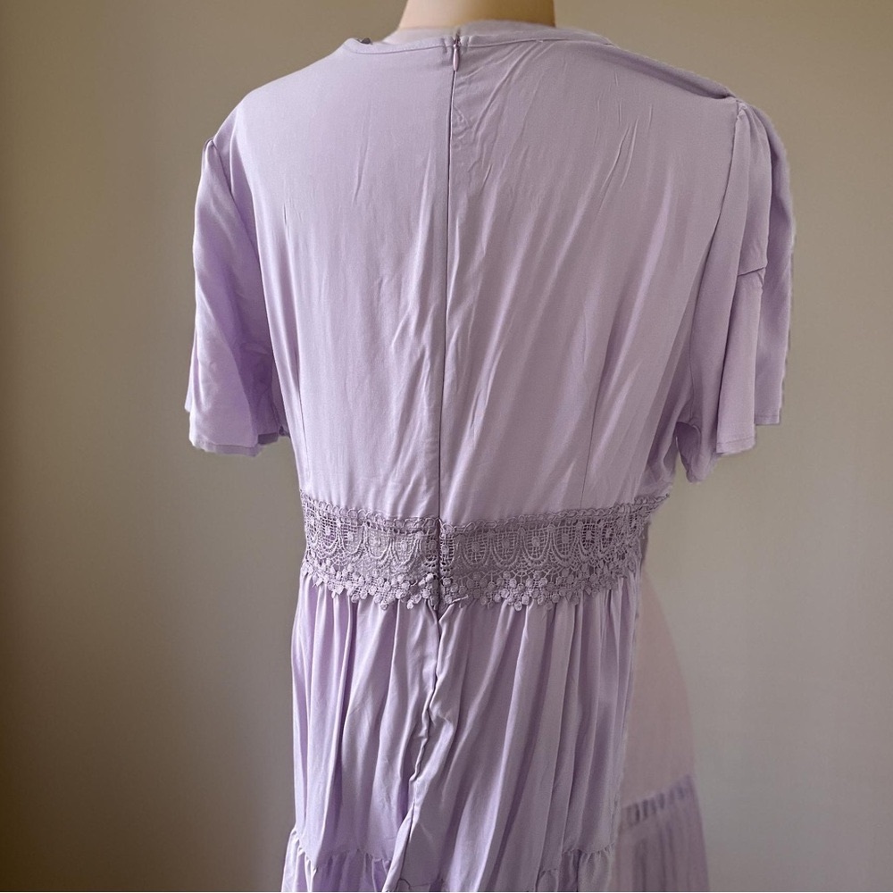 1xl lavender maxi dress